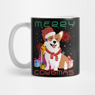 Merry Corgmas Mug